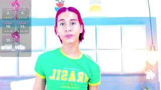 ariel_villa - [New Stripchat] colorful non-binary twerk trimmed