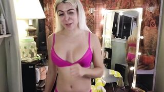 cunty_tranny_lydia - [Trannies Stripchat] striptease young blondes upskirt