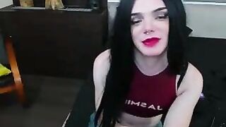 TSVanessaDrx - [Trannies Stripchat] ahegao spanking white strapon