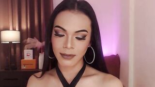 HugecockAlexa - [Trannies Stripchat] handjob fingering topless brunettes