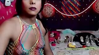 EmilyTsSweet - [New Stripchat] blowjob latin gagging ts