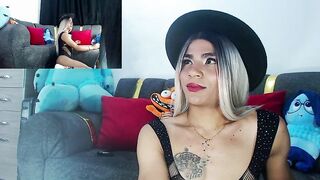 IvoneStonne - [New Stripchat] double-penetration topless blowjob latin