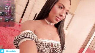 EbonySkin - [New Stripchat] anal-toys lovense fingering jerk-off-instruction