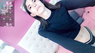 CuteAri - [Trannies Stripchat] shaven dildo-or-vibrator gagging doggy-style