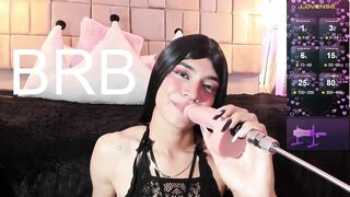 mont_love - [Trannies Stripchat] colombian petite fingering ass-to-mouth